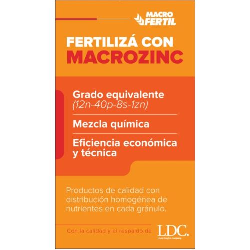 Macrozinc Granel 12 - 40 - 00 - 5S - 1Zn | 1 tn
